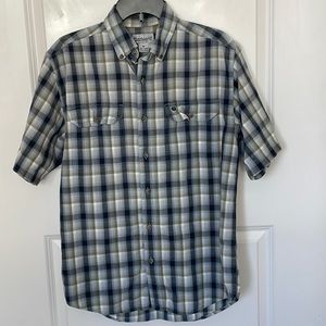 Carhartt Plaid Button Down Shirt Medium